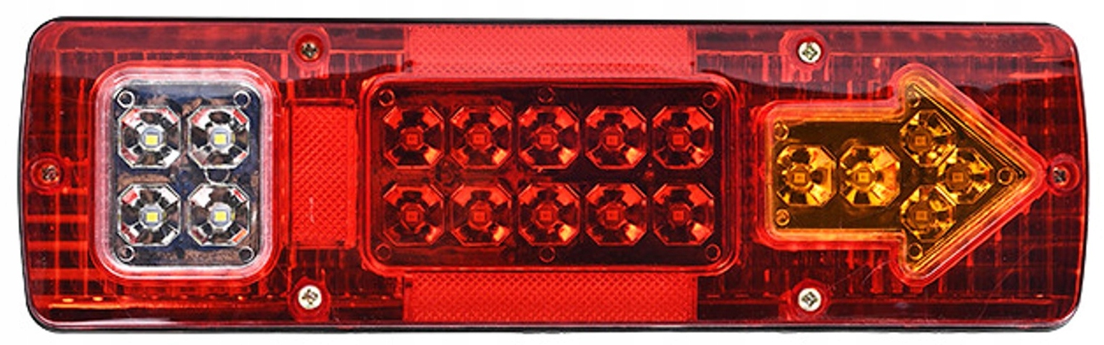 LAMPY TYLNE ZESPOLONE LED 12V 24V TRACK9001 2szt Producent części Inny