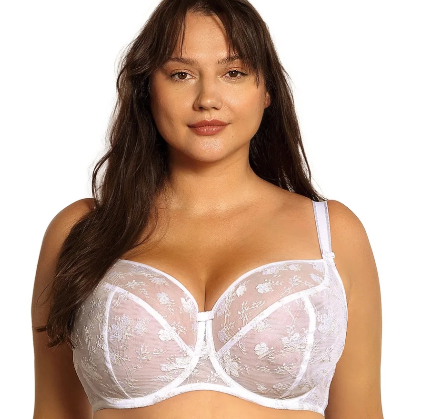 Ewa Bílá Podprsenka Soft/měkká Alona B171 Bílá 95D