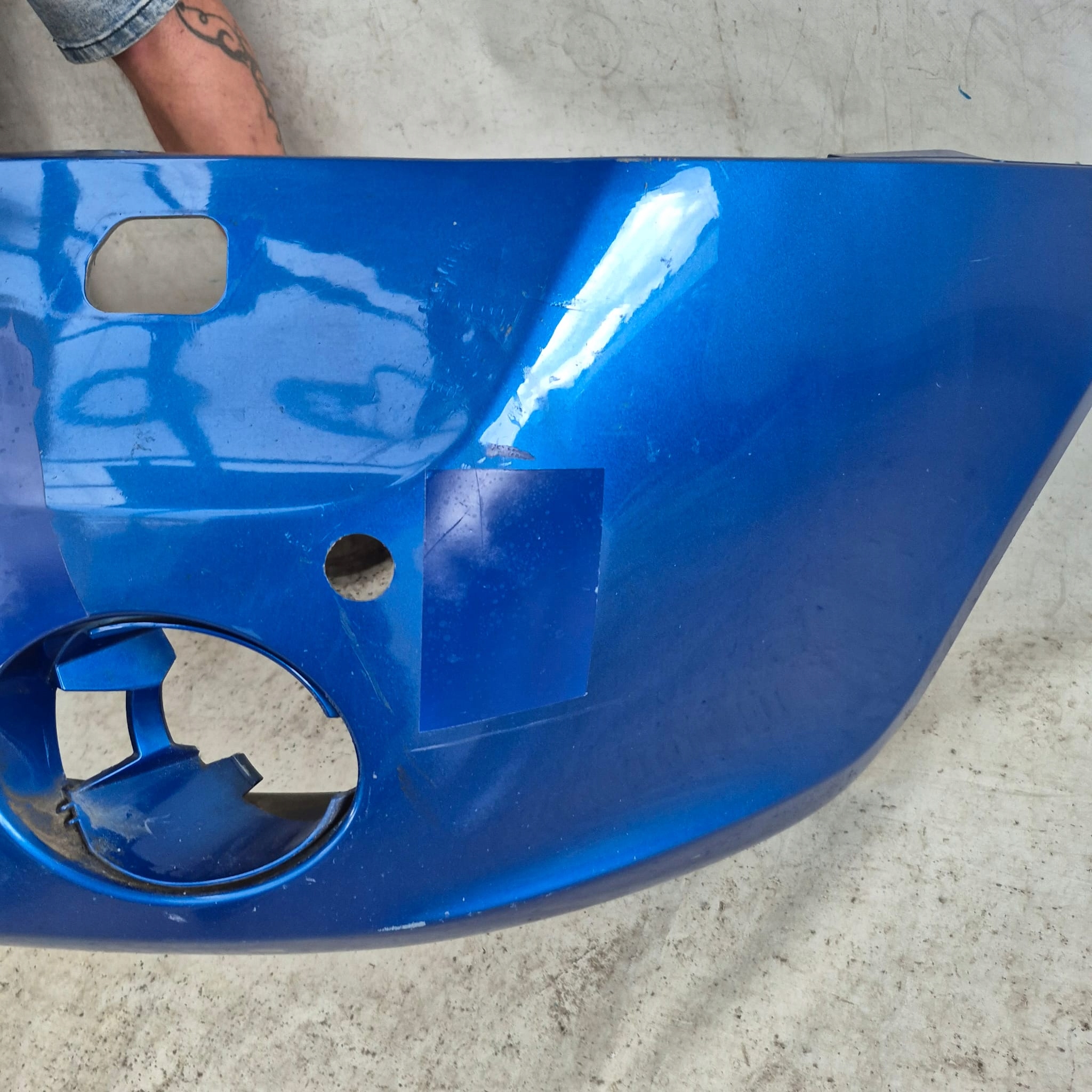 SKODA OCTAVIA II RS 04- bumper front front SPR PDC 1Z0807221D