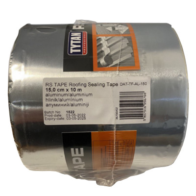 Taśma dekarska 15cmx10mb TYTAN aluminium srebrna Typ akcesoriów taśma