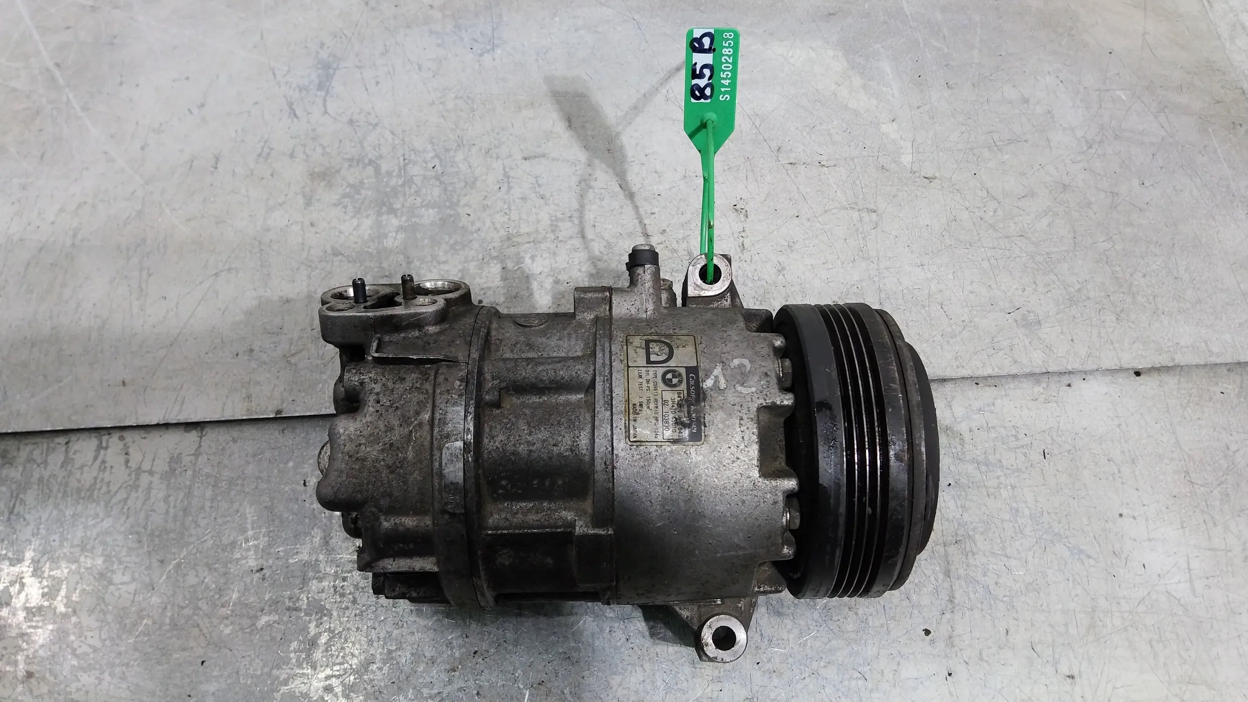Klimakompressor kompresor klimaanlage 6905643 BMW E46 E83 X3 2.0D 320D M47