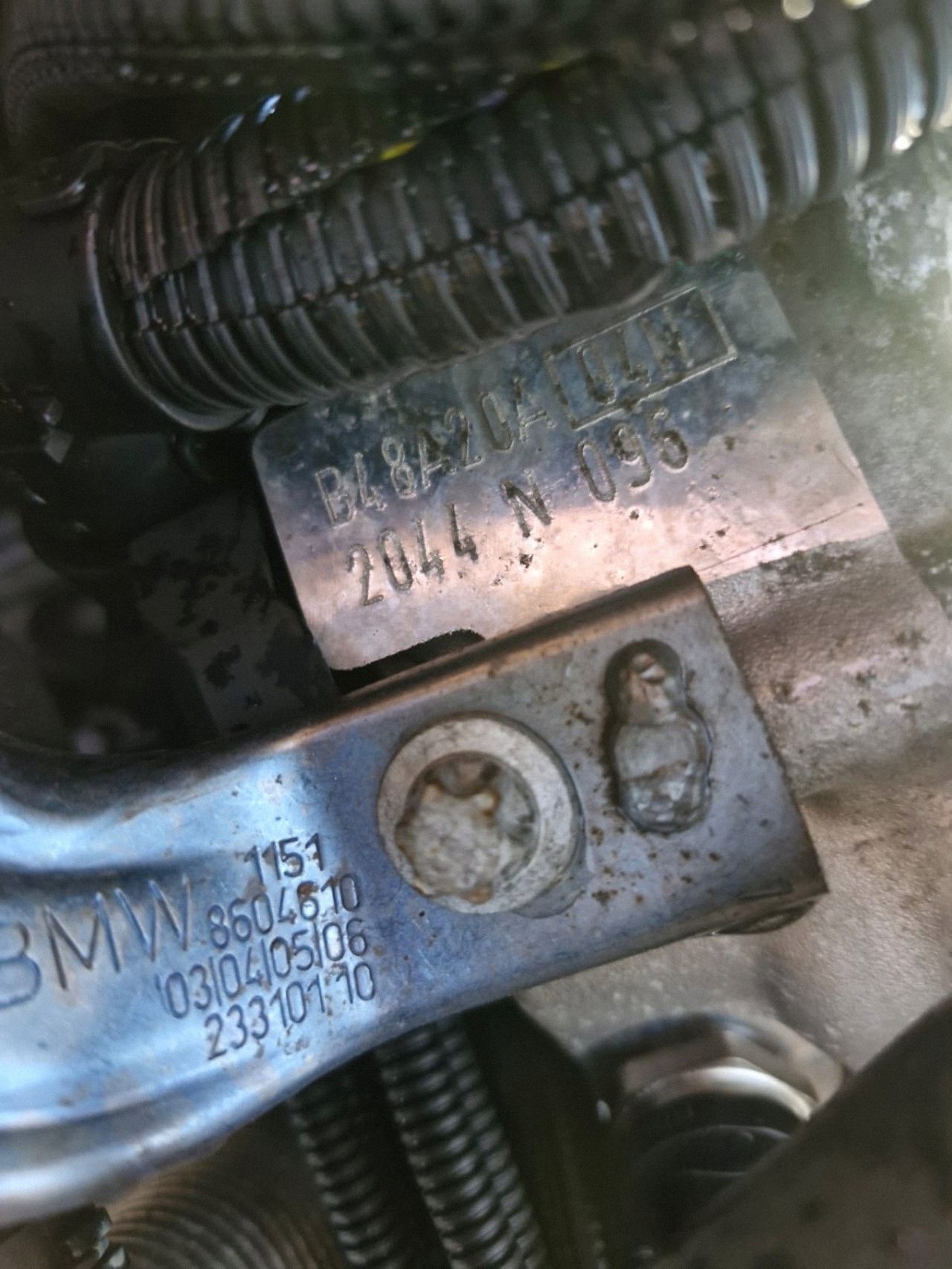 MINI COOPER S F56 F55 BMW F48 engine B48A20A 2.0 complete