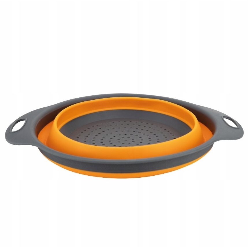 CEDZAK DURSZLAK SILIKONOWY SKŁADANY SITKO OCIEKACZ Materiał silikon