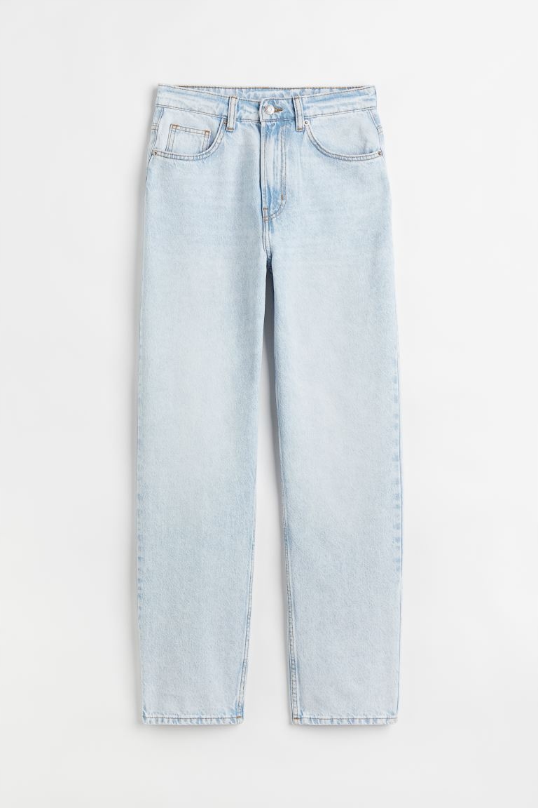 H&M 38/M 90s Straight High Jeans