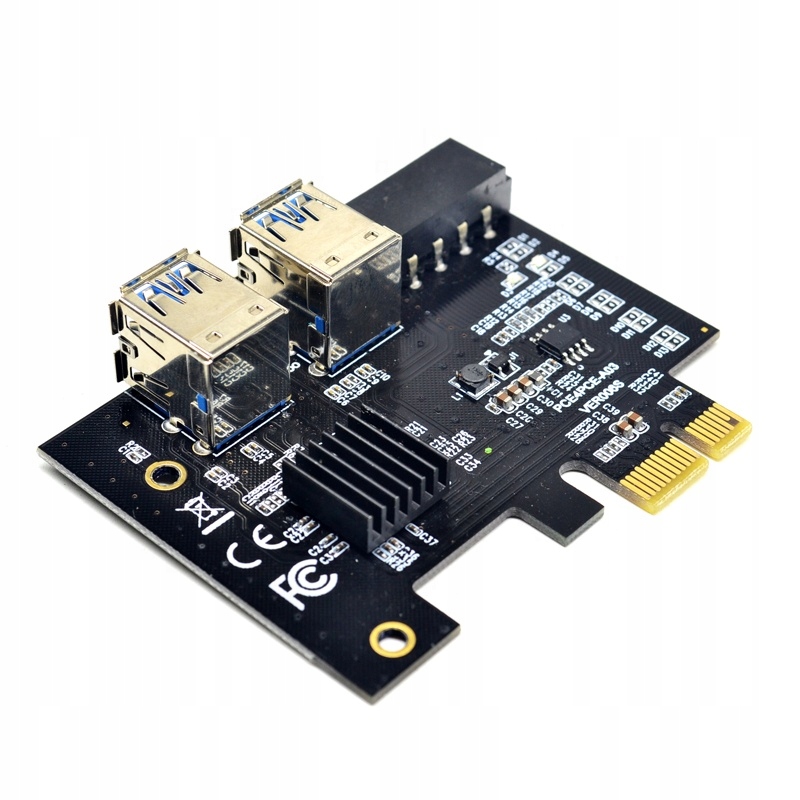 Rozdzielacz Portu PCI-E Riser PCE4PCE-A03 Splitter EAN 5904194814137