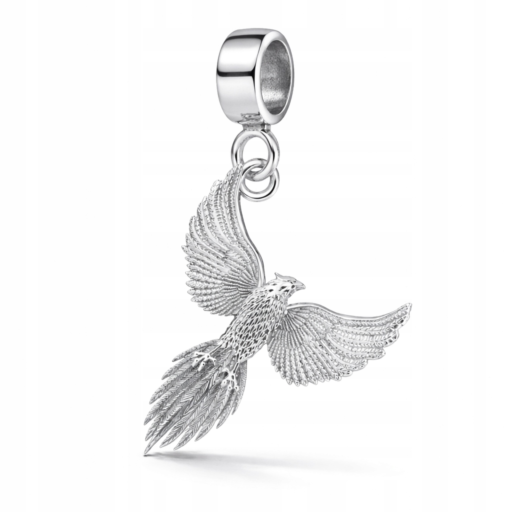 Stříbrný přívěsek charms pro modulární náramky Fénix Stříbro ryzost 925