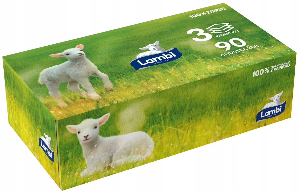 

Lambi Nature’s Best chusteczki kosmetyczne 90 szt.