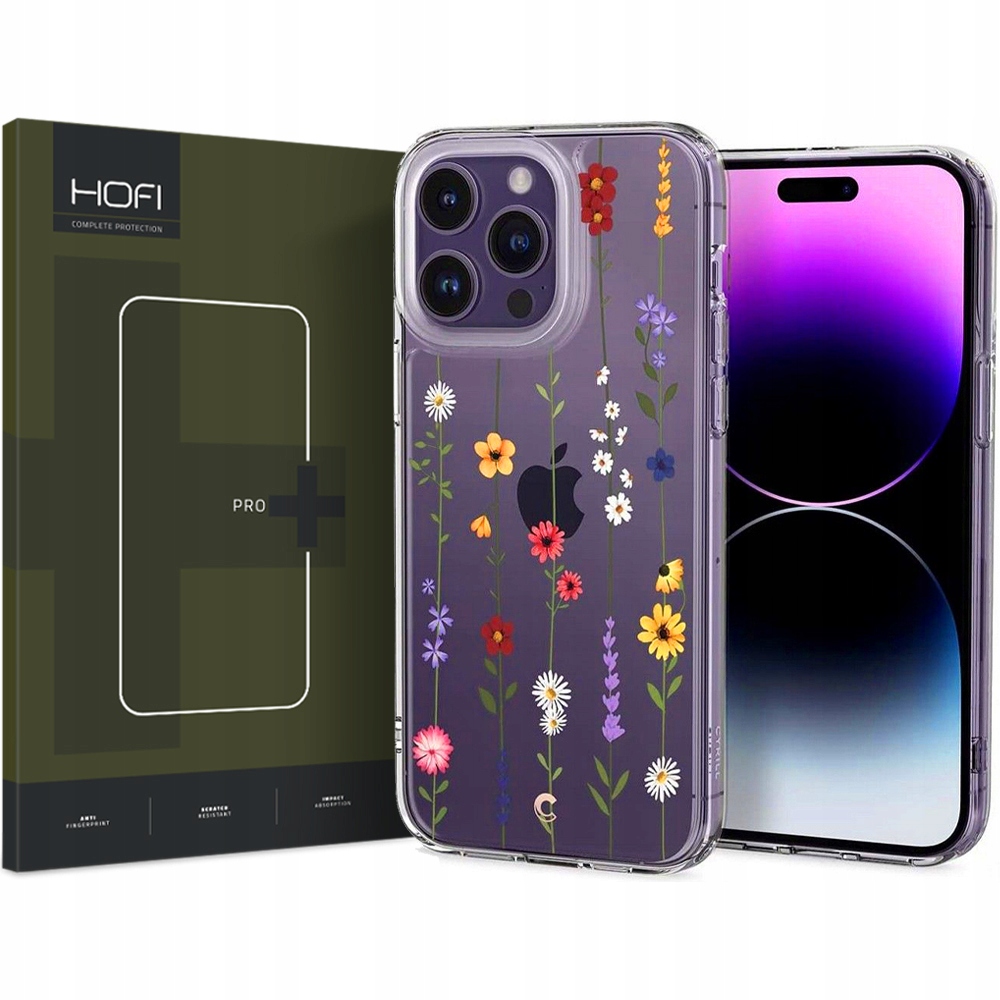

Spigen Etui Cover Kwiaty Do Iphone 14 Pro Szkło