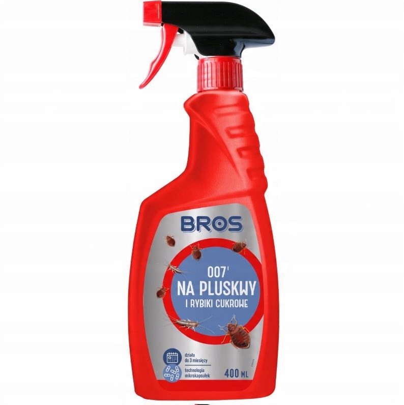 

Bros Płyn środek na pluskwy rybiki cukrowe 400ml