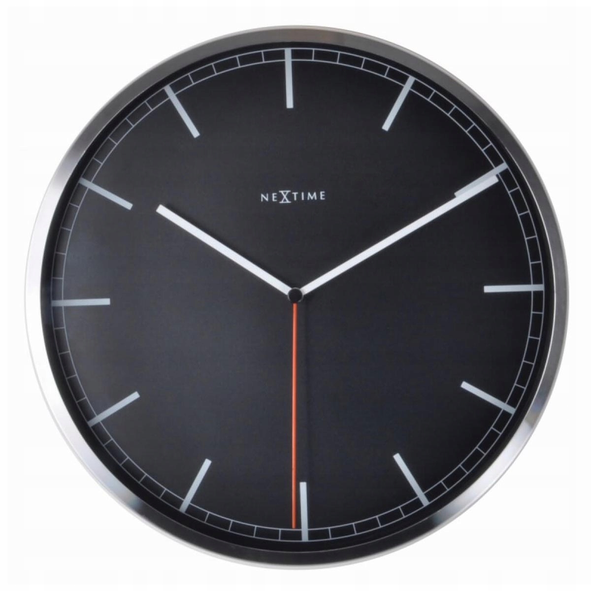 Nástenné Hodiny čierne Company Nextime