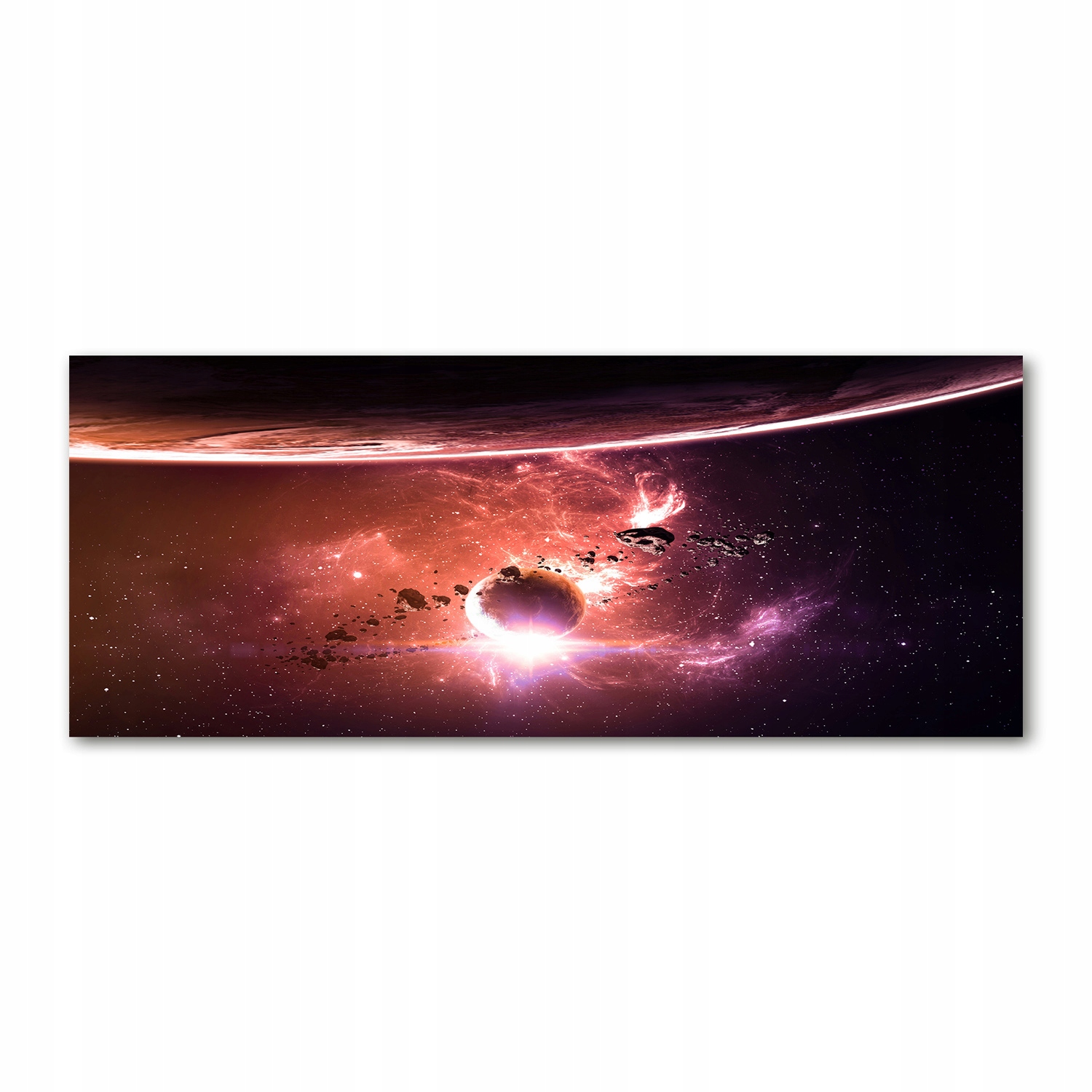 

Foto obraz na szkle akrylowym Galaktyka 125x50 cm