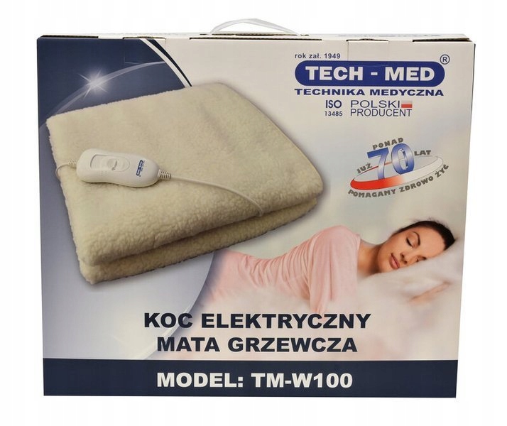 Koc Elektryczny-mata Ogrzewająca TM-W100