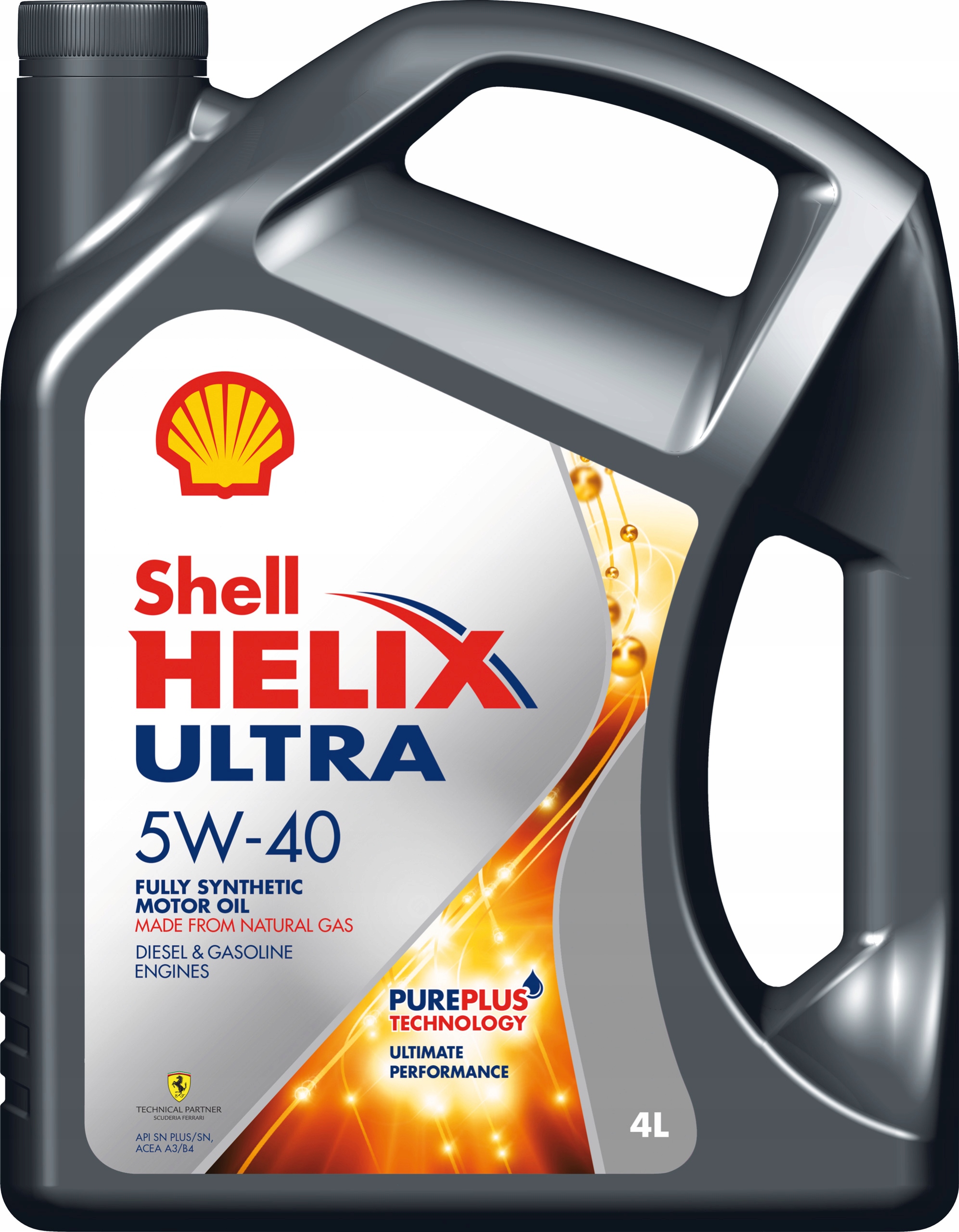 Olej Shell Helix Ultra 5W40 4L Diesel Benzyna Lpg-Zdjęcie-0