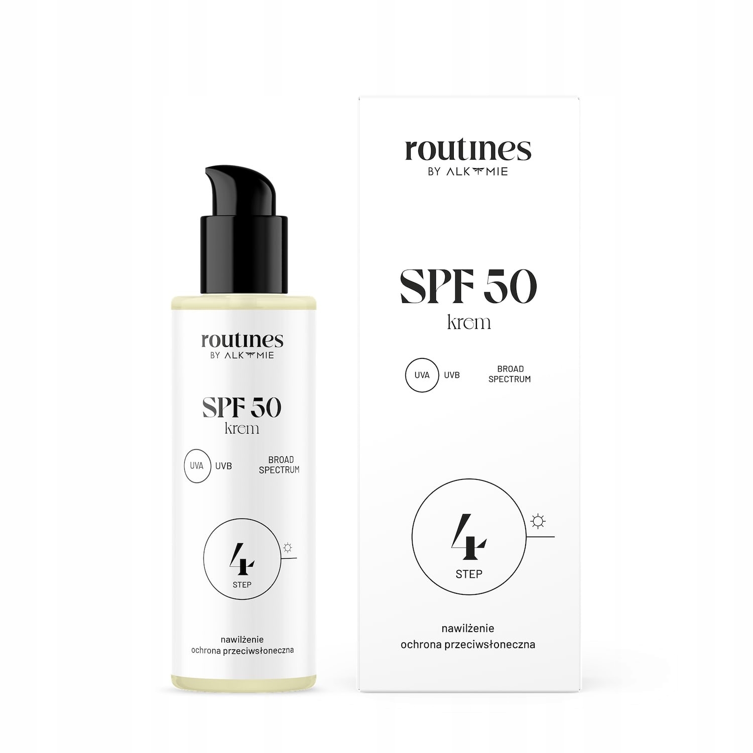 Routines Krém s filtrem Uv ochrana Spf 50 Krok 4 50 ml