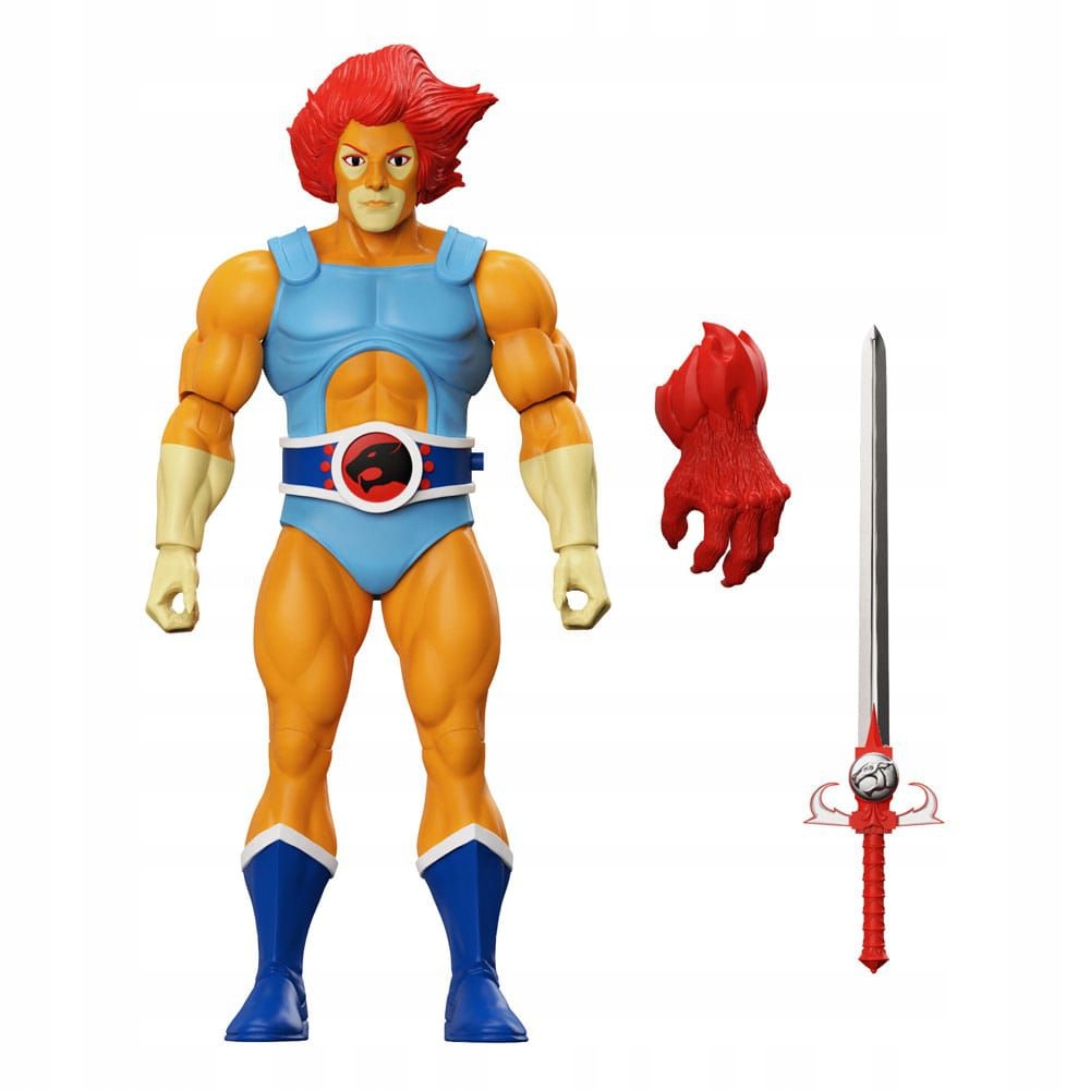 Thundercats Deluxe Action Figure Wave 03 Lion-o (toy Recolor) 18 CM