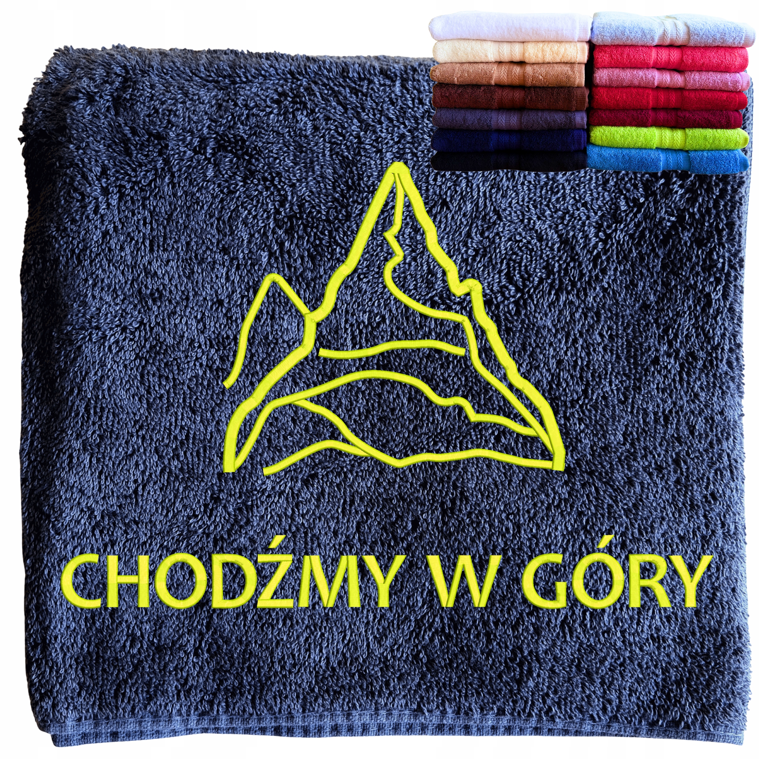 Dárek Pro Milovníky Hor, Turistu, Cestovatele, Ručník S Horami, Miluji Hory