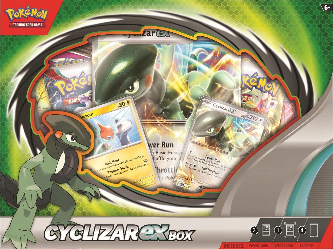 Pokemon Tcg: Cyclizar Ex Box