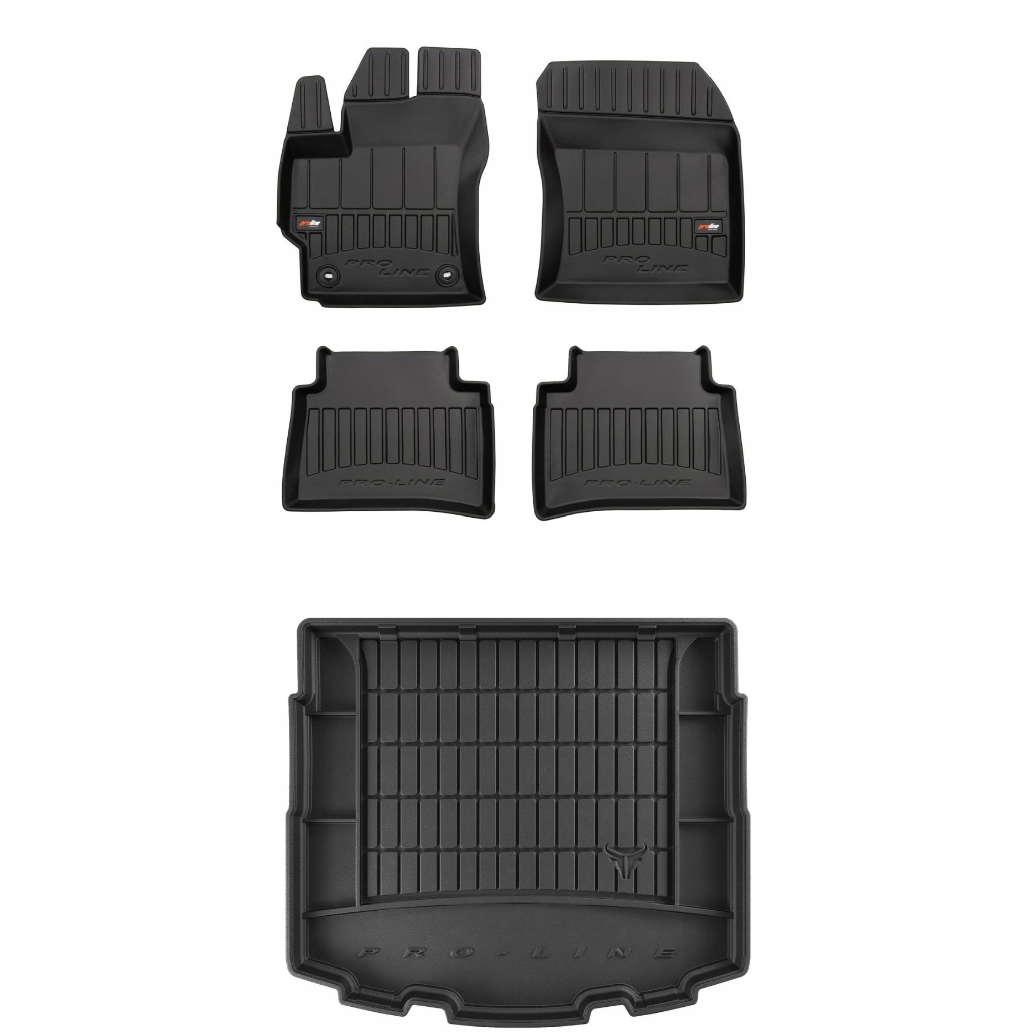 Sada gumových kobercov a rohoží pre Toyota Corolla XII od roku 2018