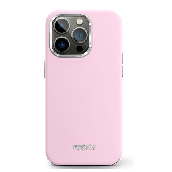 Dkny DKHMP16LSMCHLP iPhone 16 Pro 6.3" różowy/pink hardcase Liquid Sil