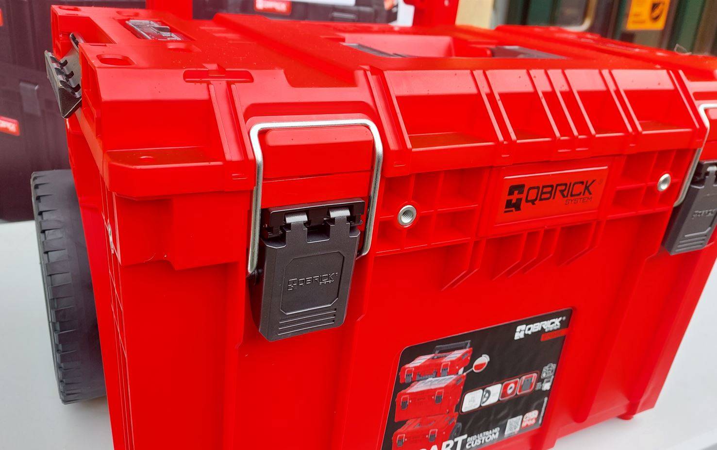 Qbrick System PRIME Cart Red Ultra HD Długość 58 cm