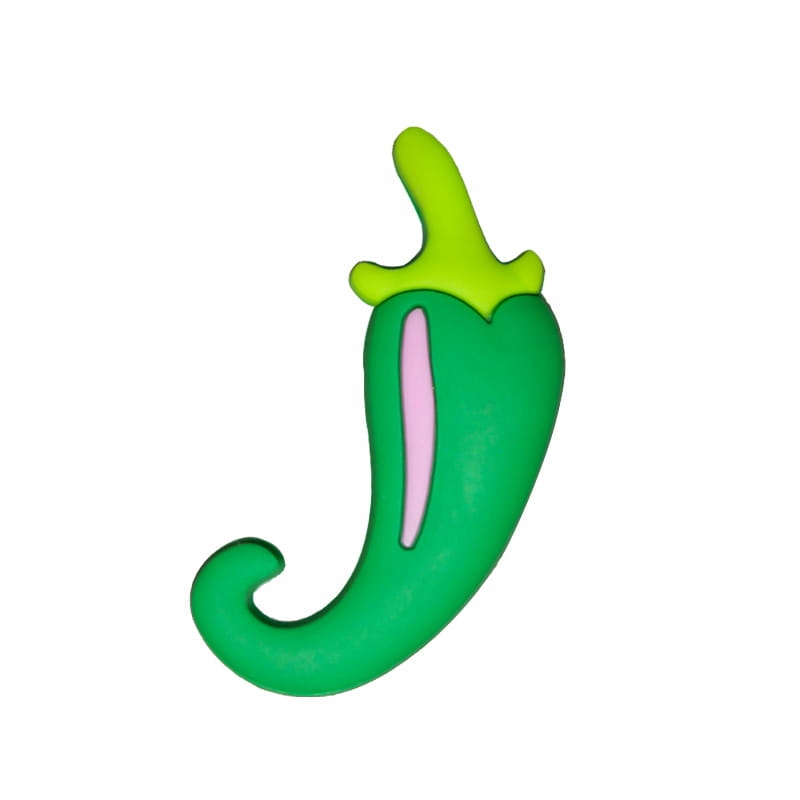 

Papryczka Jalapeno przypinka crocs, ozdoba, kroksy