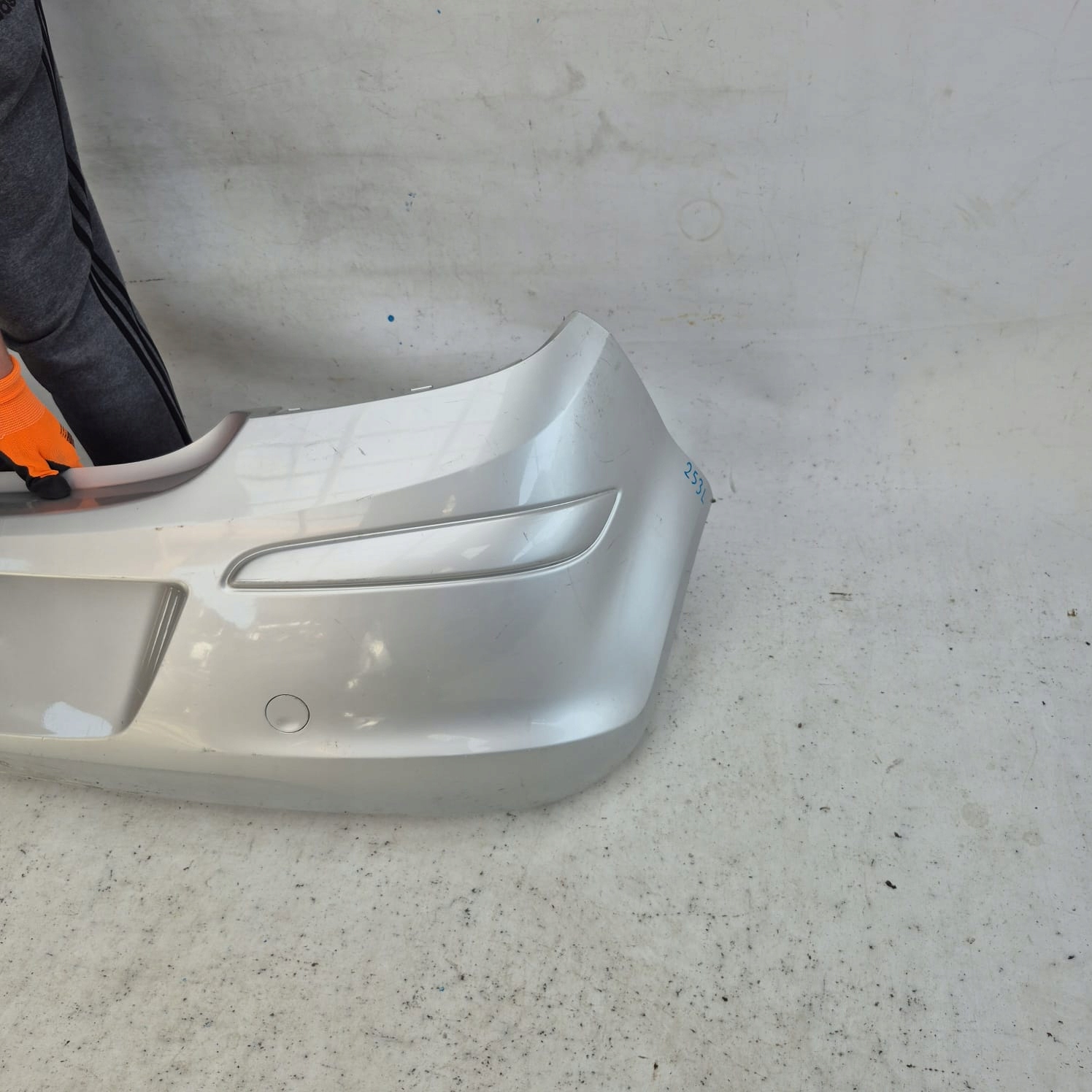 OPEL CORSA D 3D 3 Tür 06-14 Stoßstange heck hinten