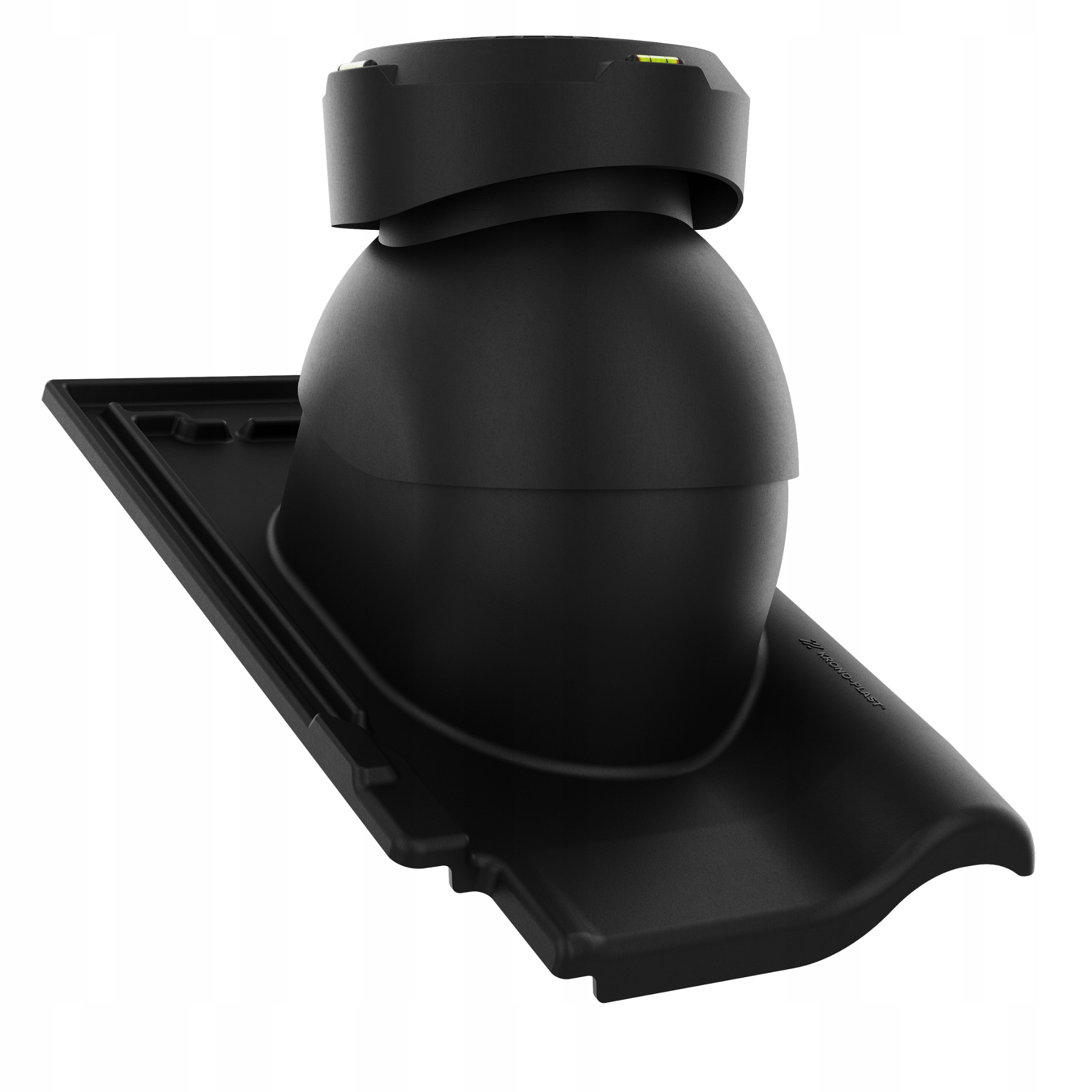 Krbový kanalizační ventilátor fi110 Bogen Innovo 12 Hluboce Černý