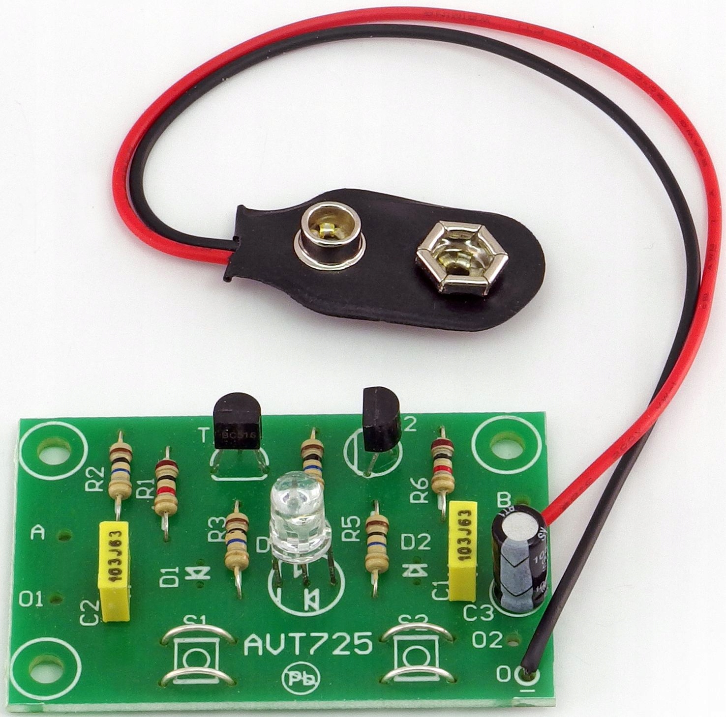 

Magiczny przełącznik, sensor Diy AVT725