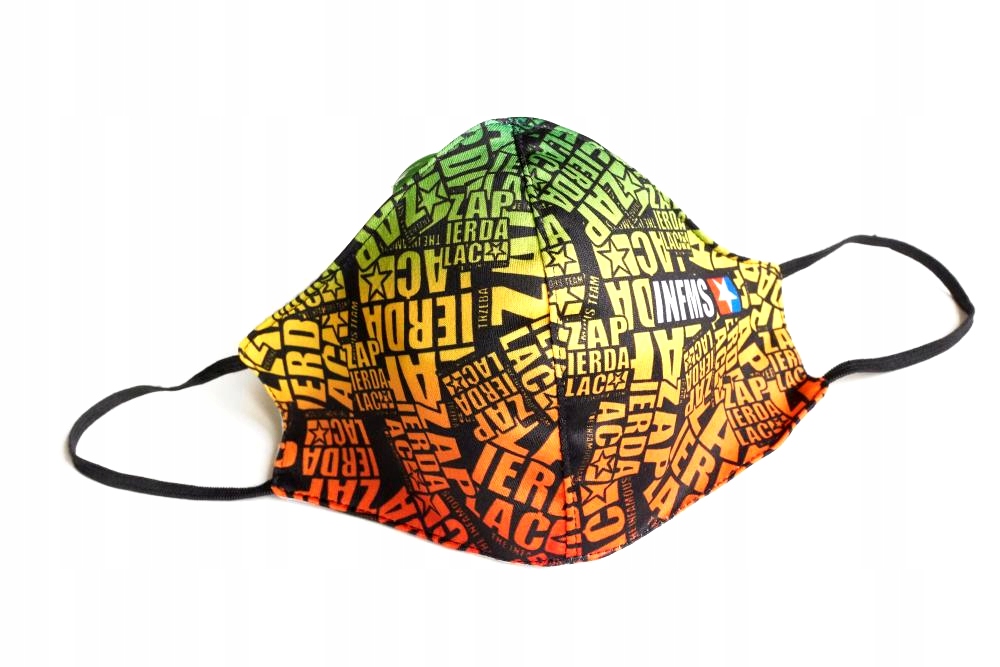 

Wielorazowa Maseczka Infamous Infms Tz Rasta