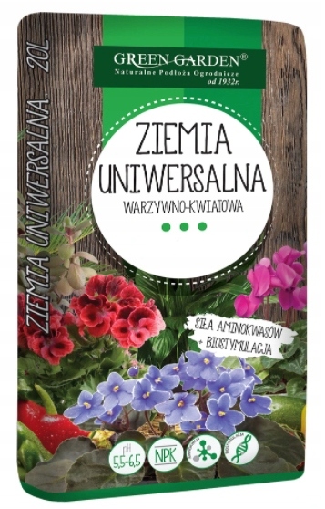 Podłoże warzywno kwiatowe z Biostymulacją | 5l — 2