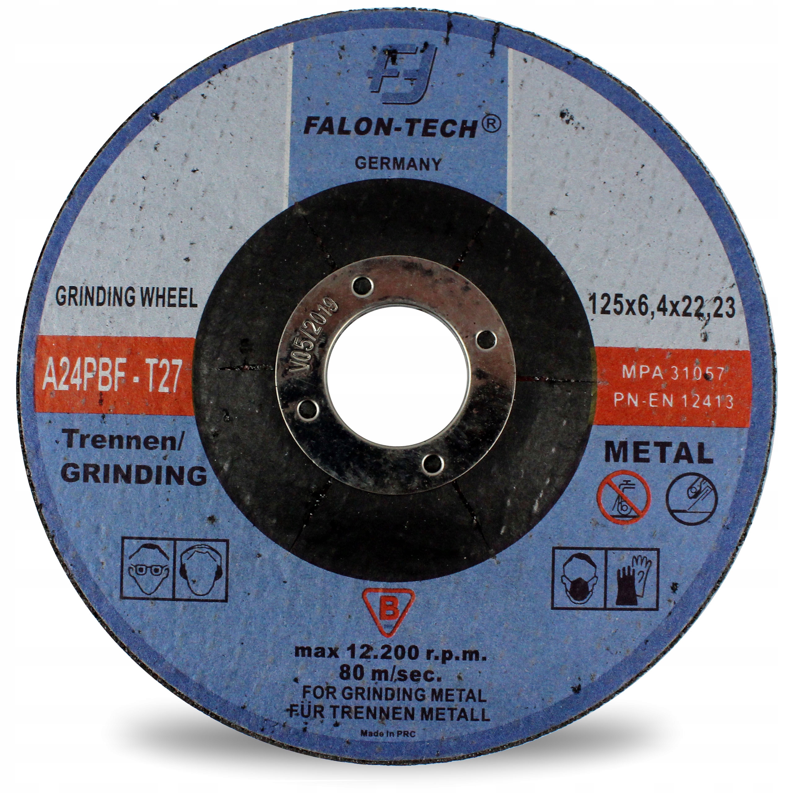 

Tarcza Do Cięcia Metalu inox 125 x 6,4 Falon Tech