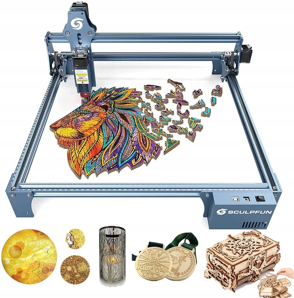 3D tiskárna S9 Nová laserová gravírka 410 mm x 420 mm