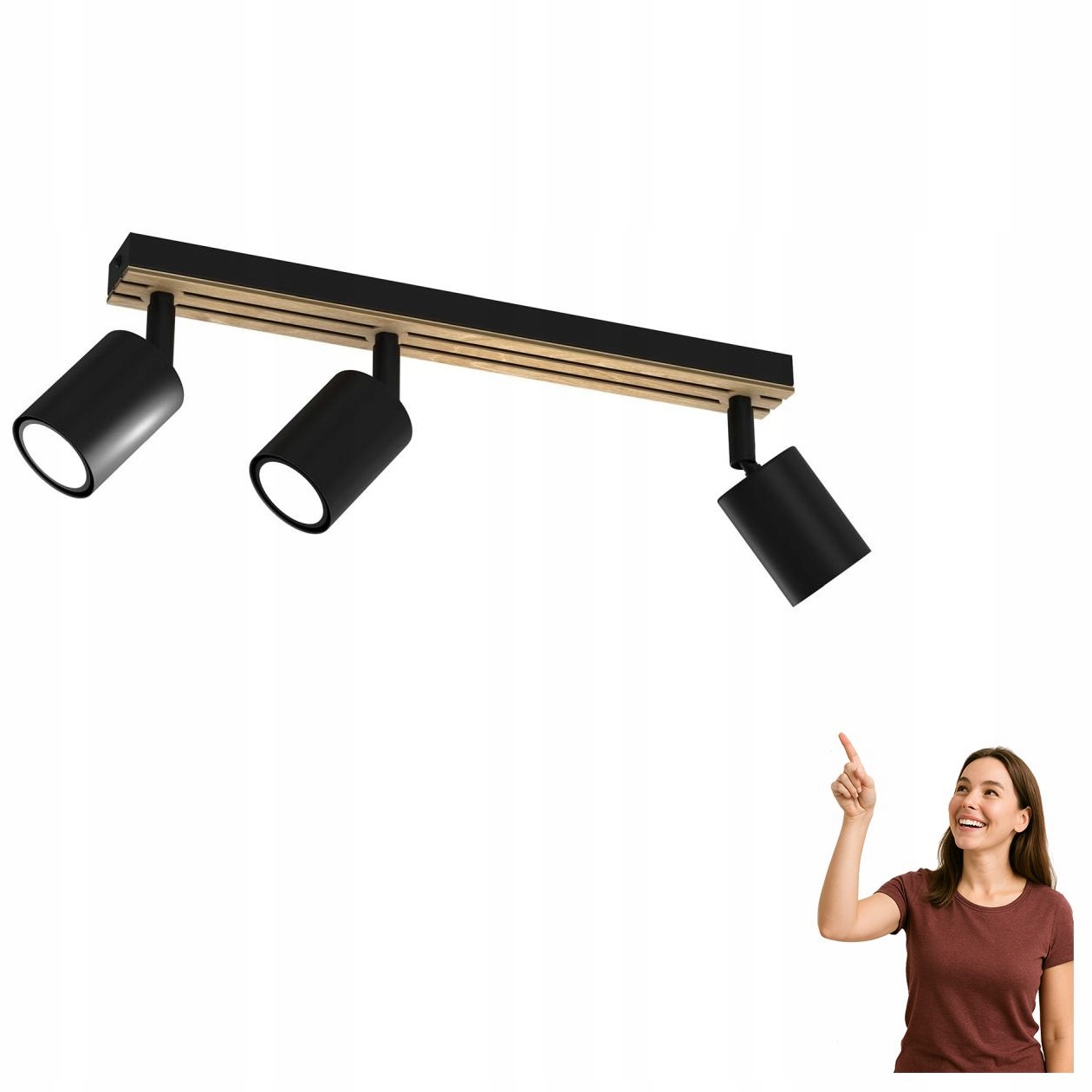 Trojitá lampa reflektor spot Terra 9958 Luminex