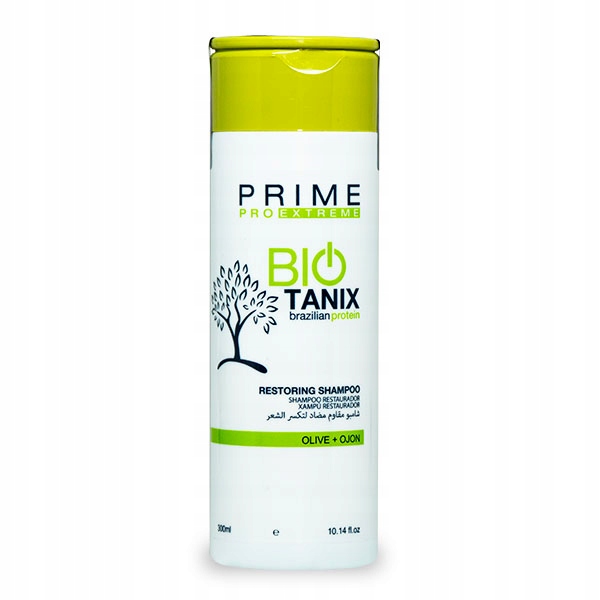 PRIME BIO TANIX RESTORING ZESTAW DO WŁOSÓW ZNISZCZONYCH BRAZILIAN MASKA 3w1 Pojemność 580 ml