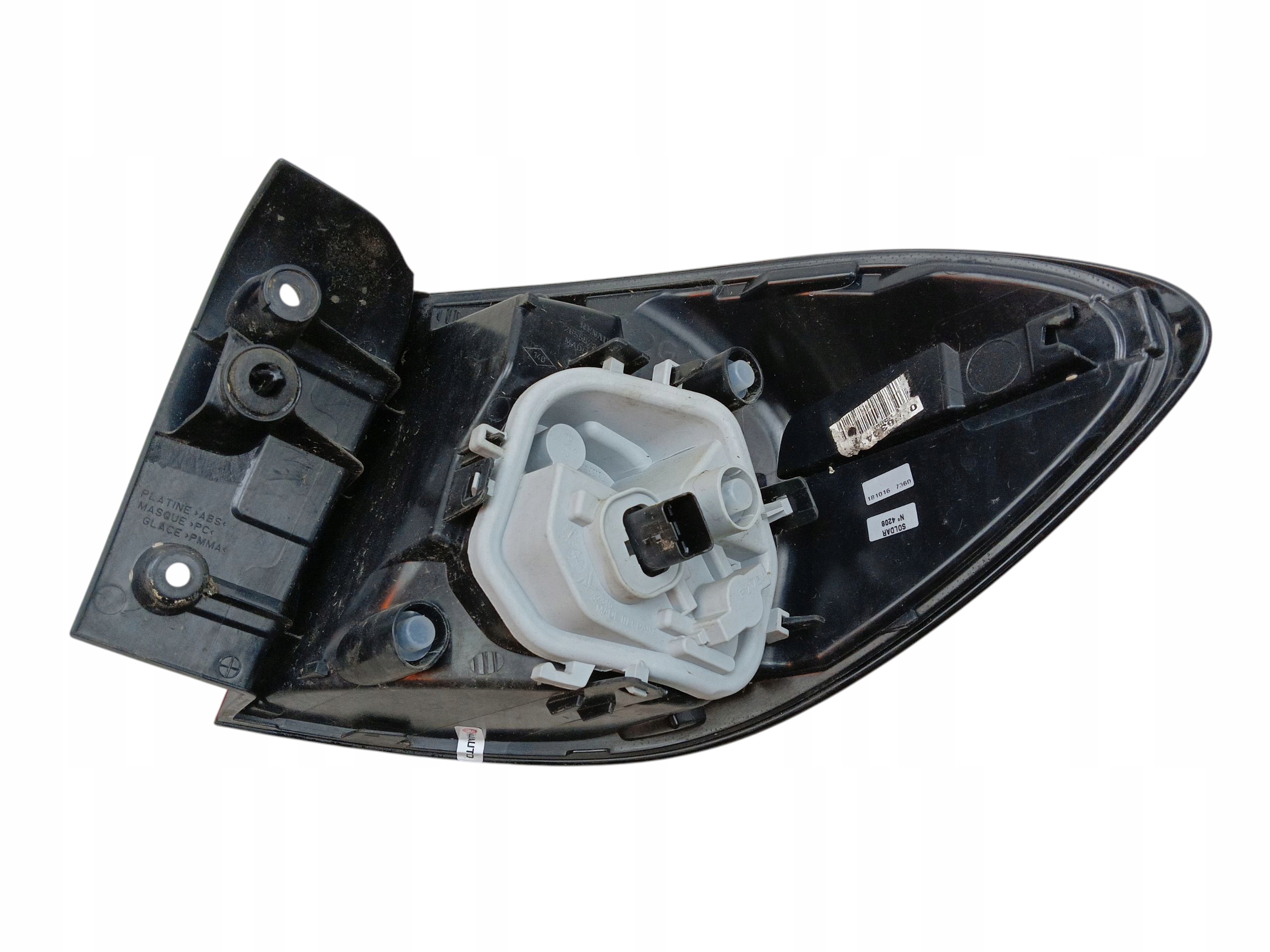 light left left rear part RENAULT CAPTUR and (2013-2017) 265557367R EUROPA