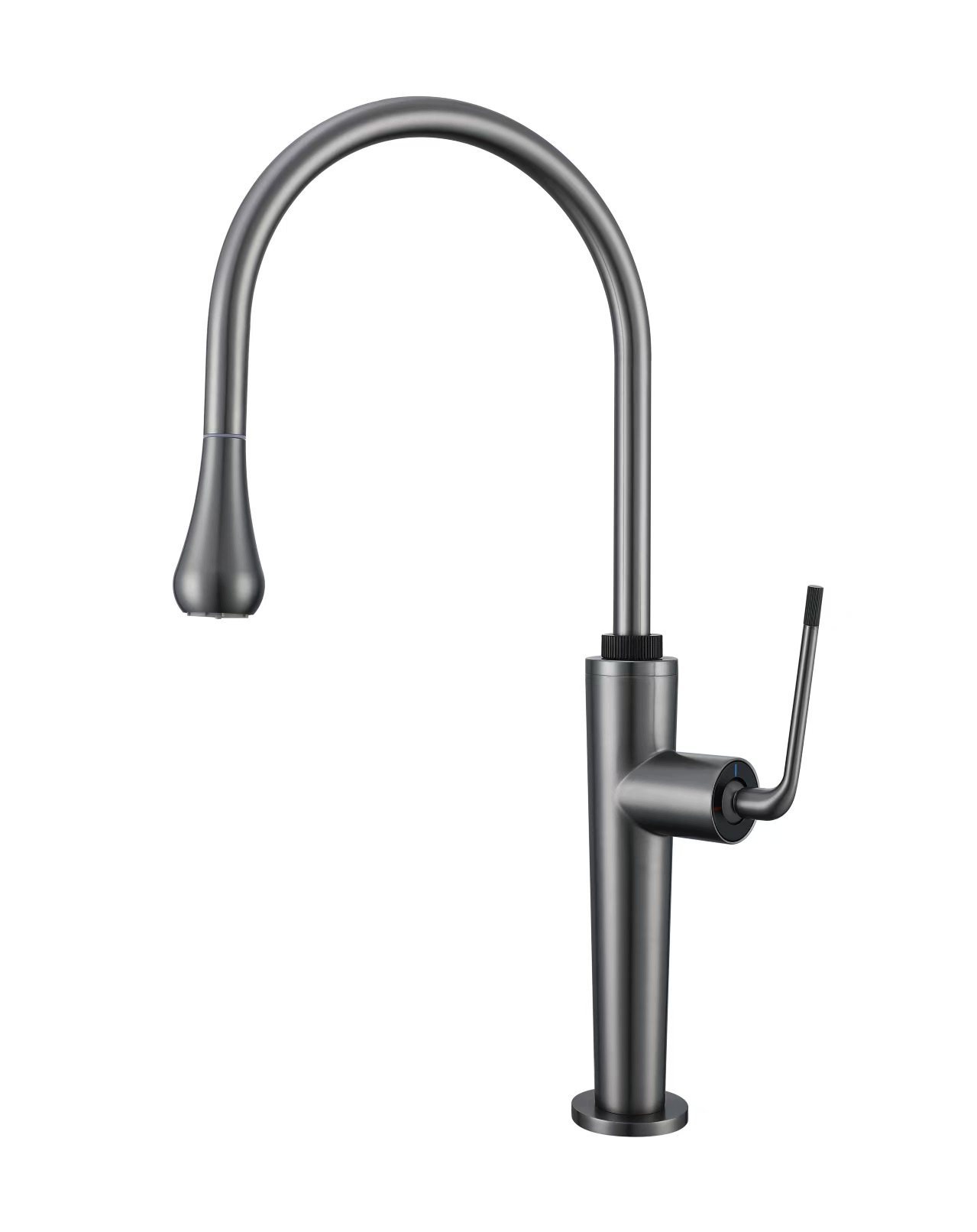 Kuchynská Batéria S Výsuvným Výtokom, Grafitová, 360° 423 MM