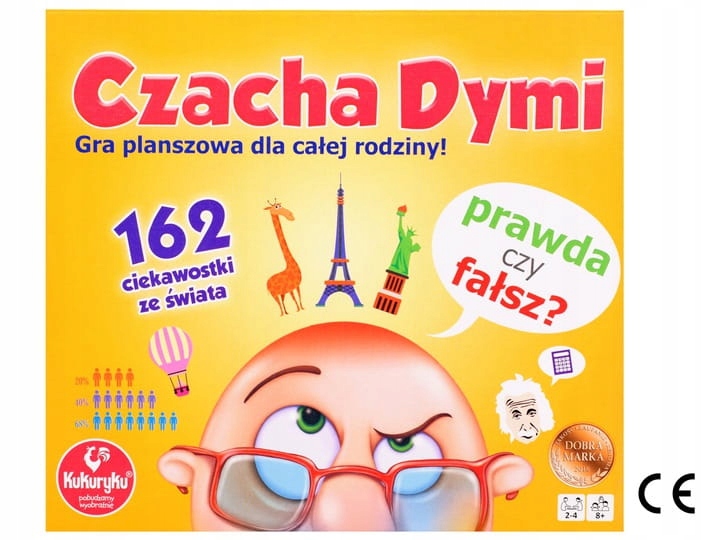 

Czacha Dymi gra rodzinna planszowa Kukuryku