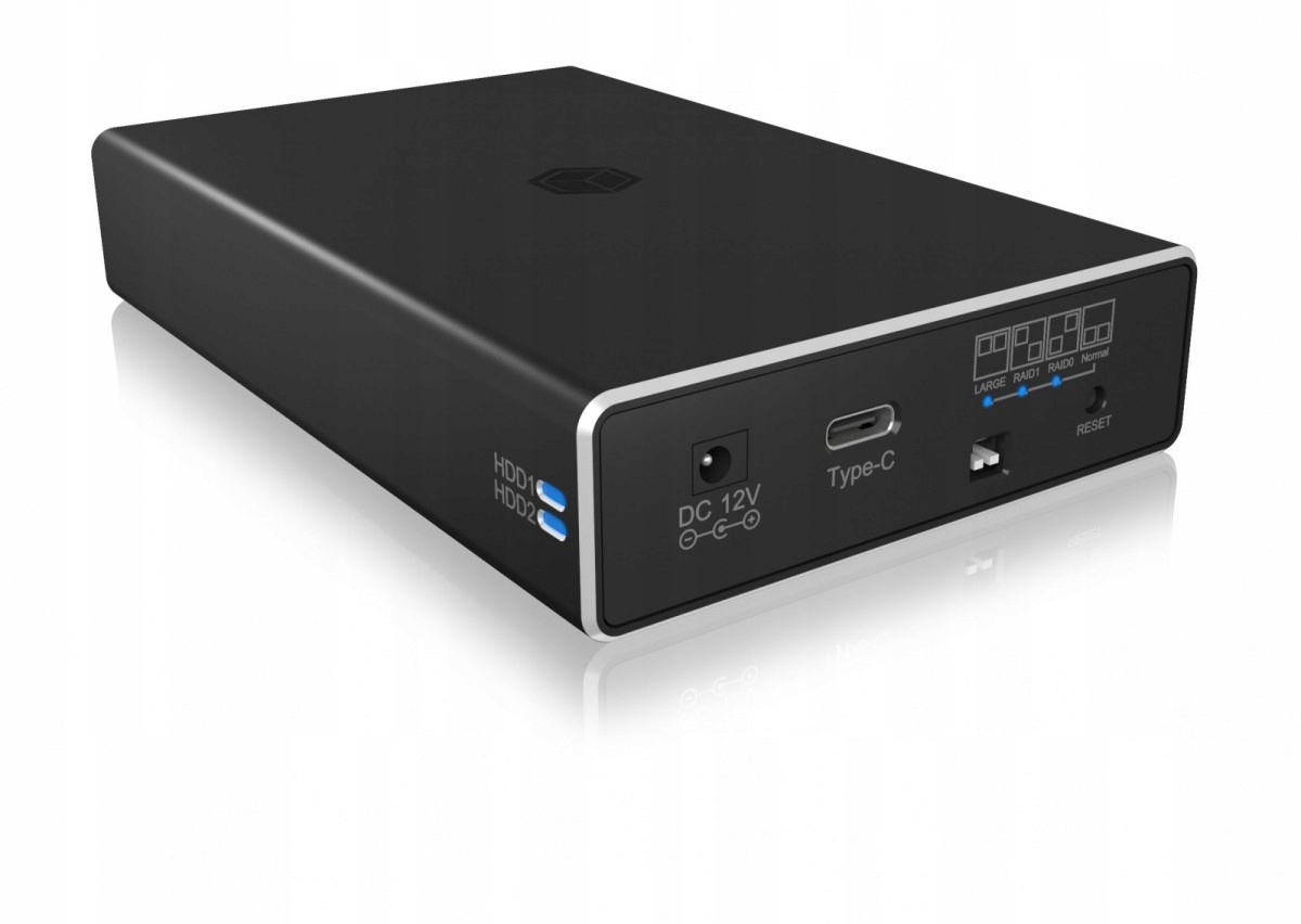 Vonkajšie puzdro Raid IcyBox IB-RD2253-C31 Usb 3.2 Gen 2 2x 2,5" Sata