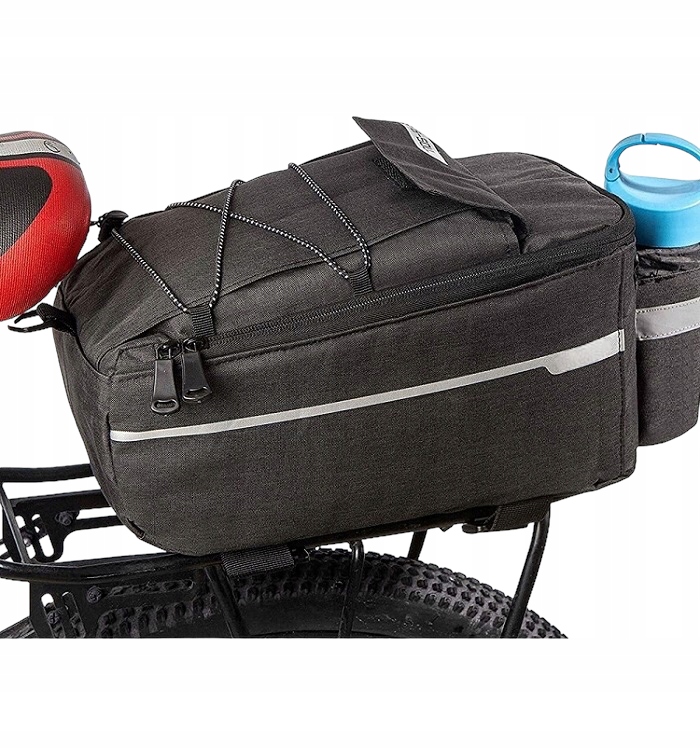TORBA SAKWA ROWEROWA TERMICZNA NA BAGAŻNIK ROWER Wysokość 16 cm