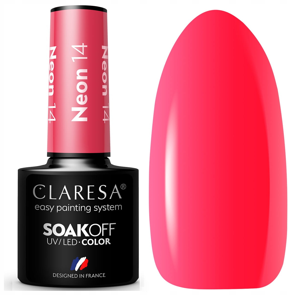 Claresa Lakier Hybrydowy do paznokci NEON 14