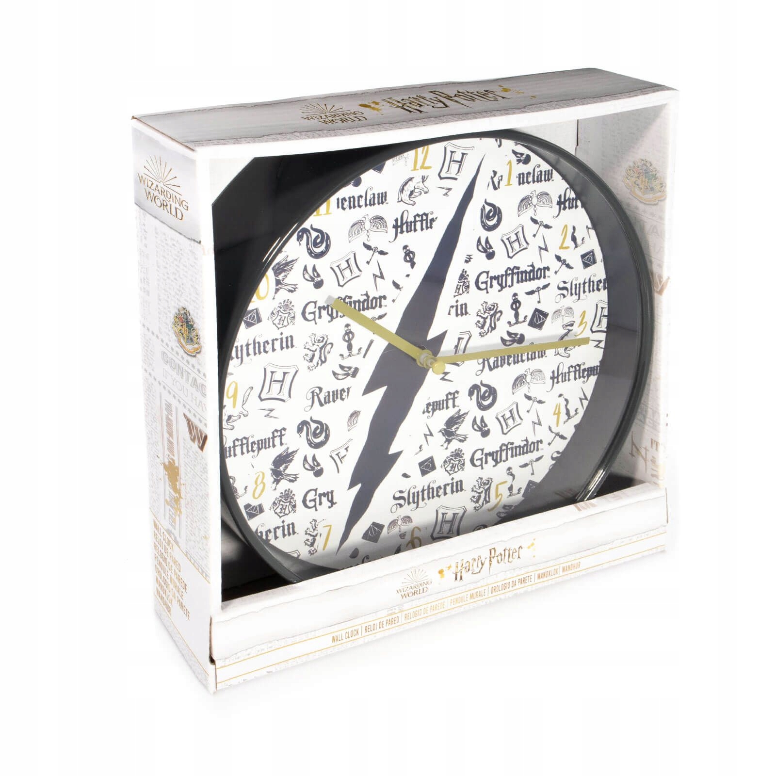 Zegar na ścianę z filmu Harry Potter Infographic Marka Inna marka