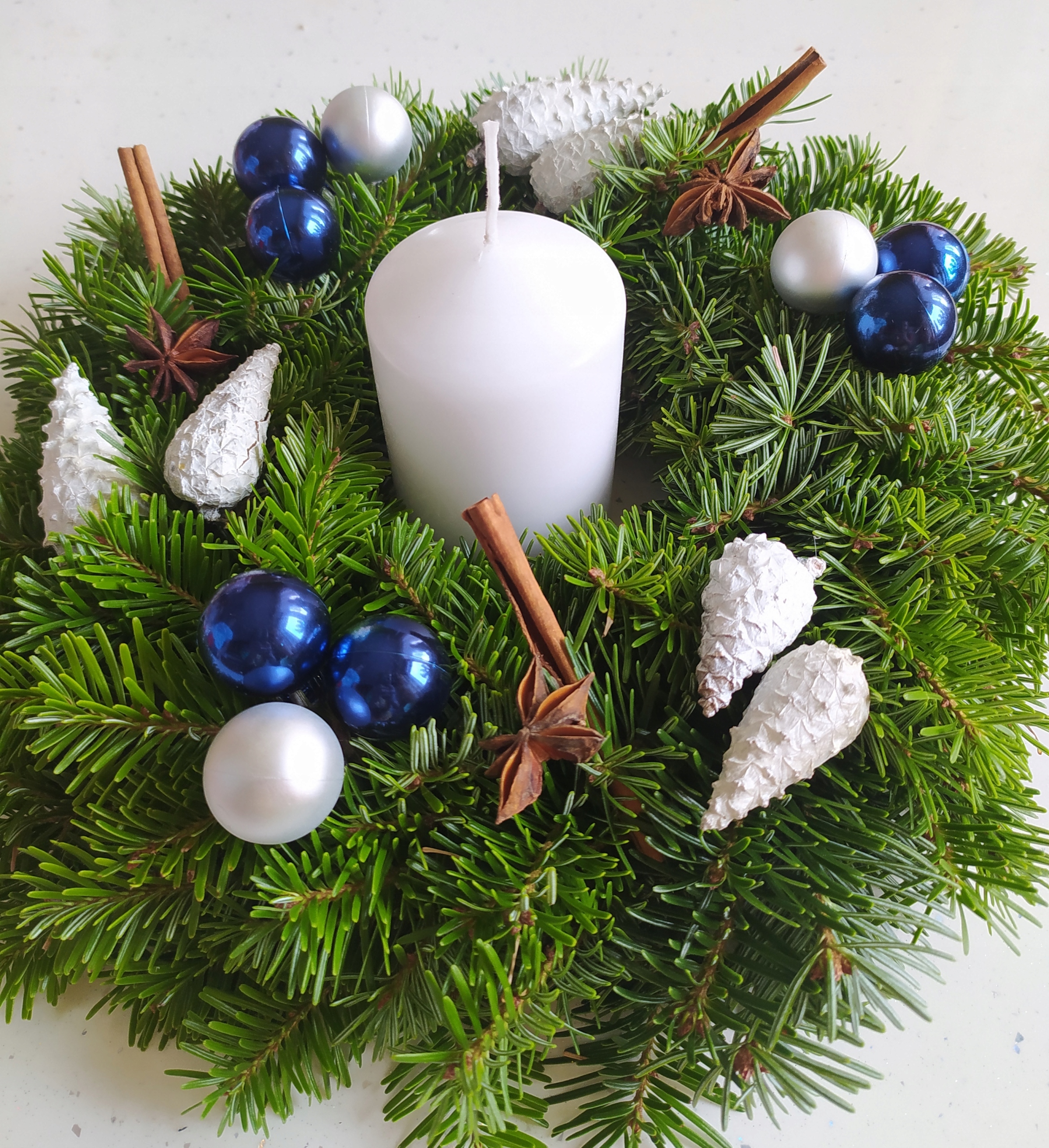 WIENIEC ADWENTOWY MAŁY. STROIK NA BOŻE NARODZENIE