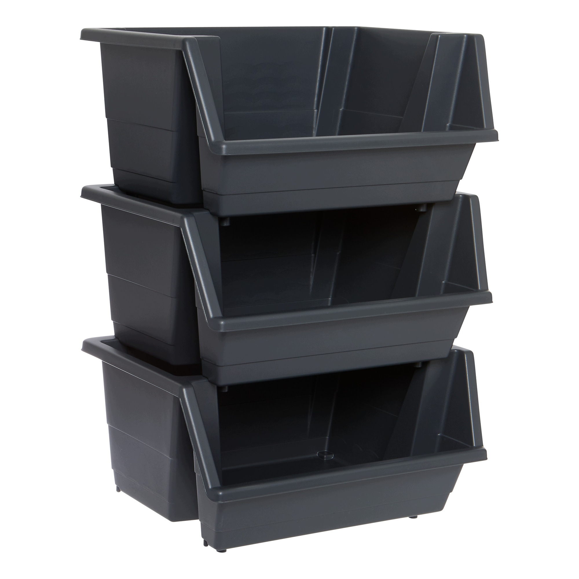 Zásuvkový Organizér 3-ÚROVŇOVÝ Plast 45X41X66 CM Černý