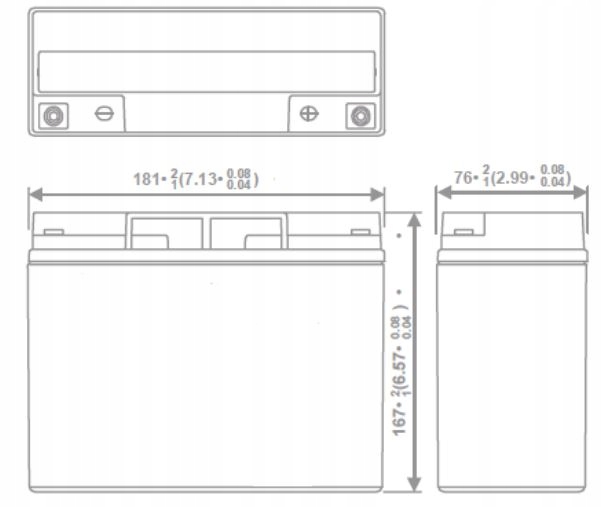 Akumulator AGM MW Power MWP 20-12 (12V 20Ah) Kod producenta MW 20-12
