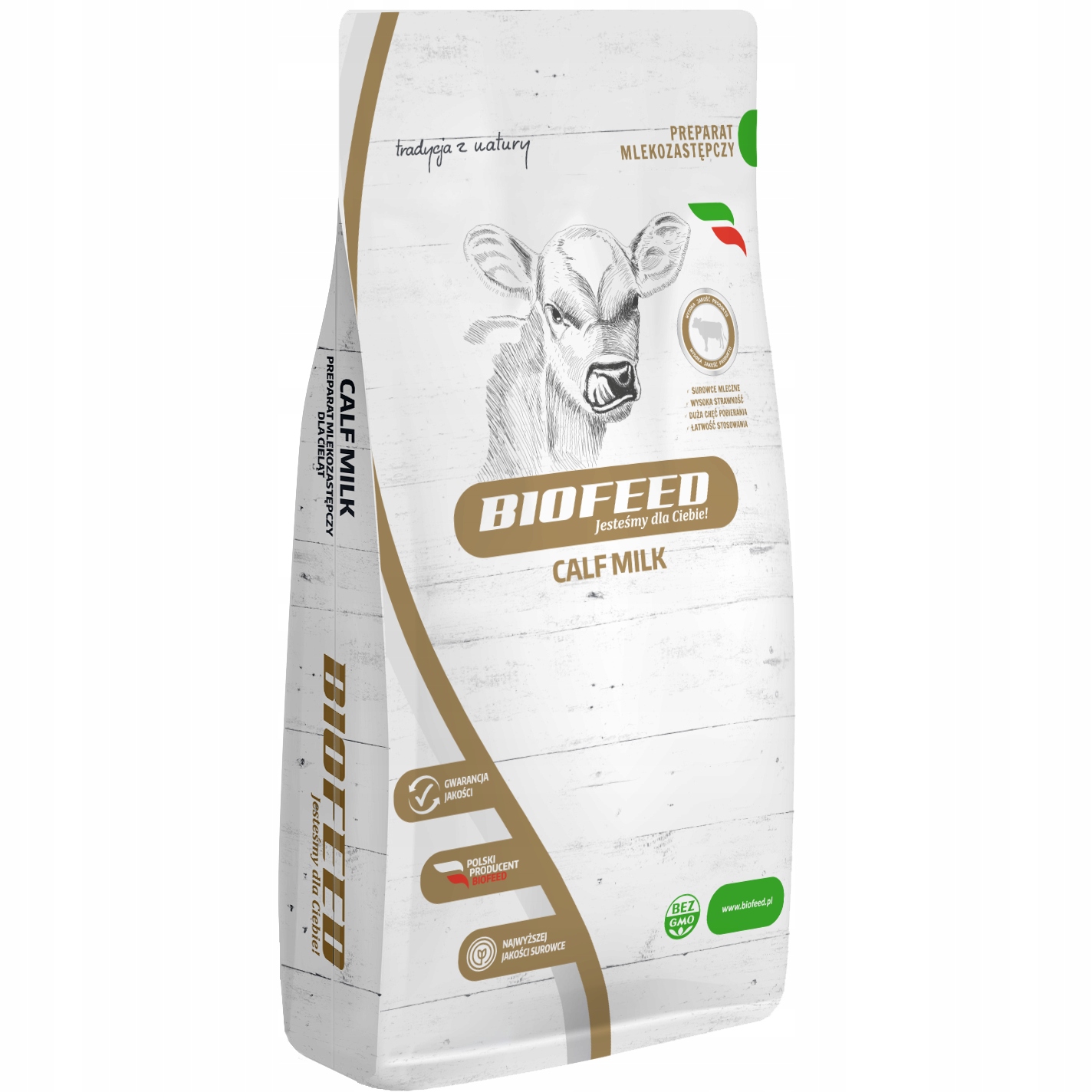 Calfmilk Comfort mleko dla cieląt od 3 dn. Biofeed