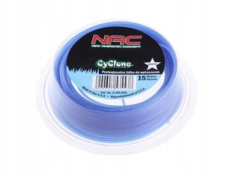 

Żyłka Tnąca Do Kos Nac 1.3MM/15M CY050PL Gwiazdka