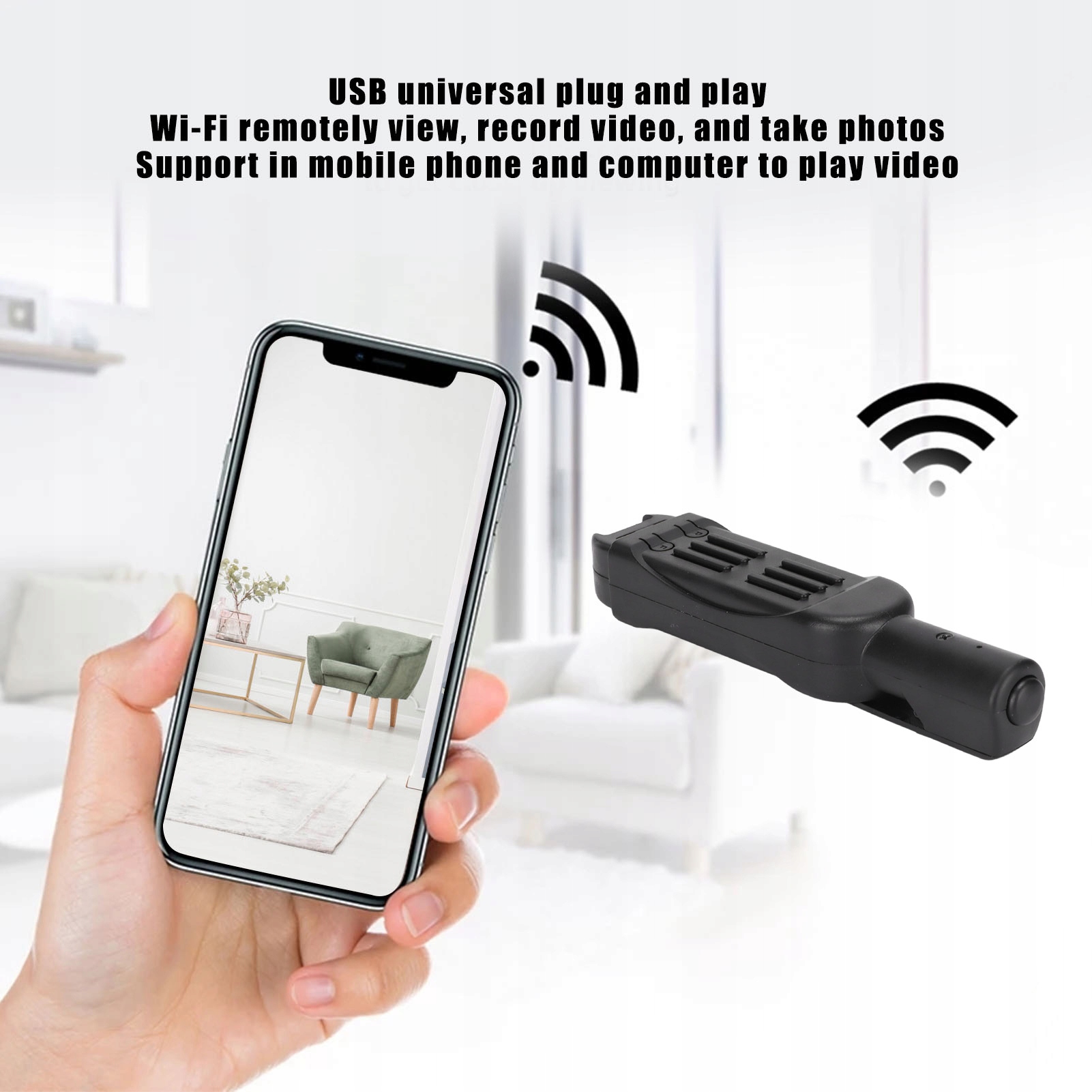 T189 Mini kamera Full HD 1080P Body Camera Stan opakowania oryginalne