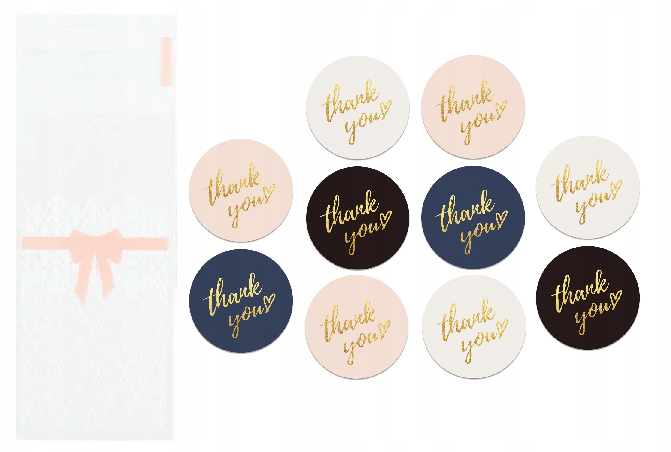 

G13 Woreczki Do Prezentów MODEL1 Naklejki 10szt