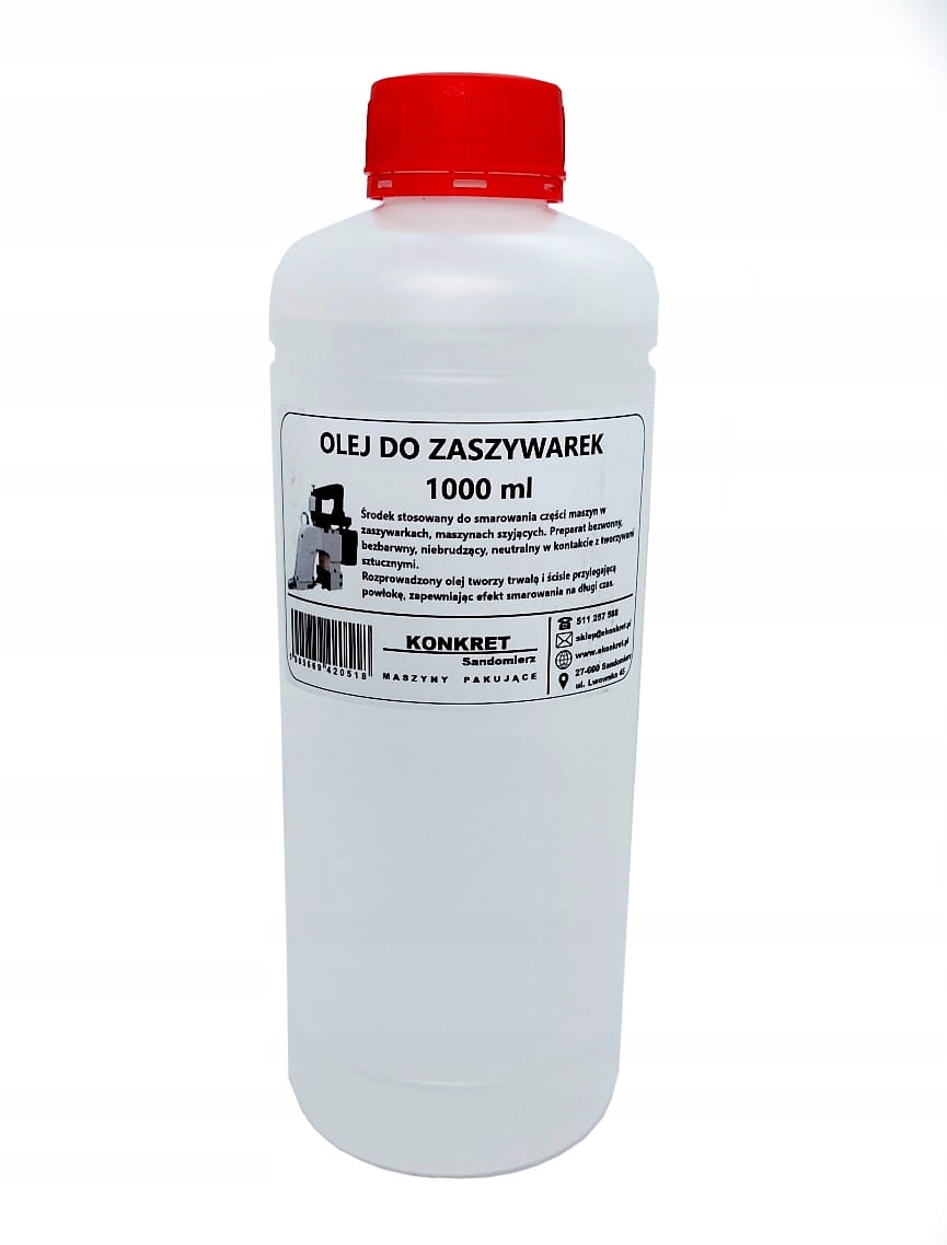 

Olej do zaszywarek 1l Konkret