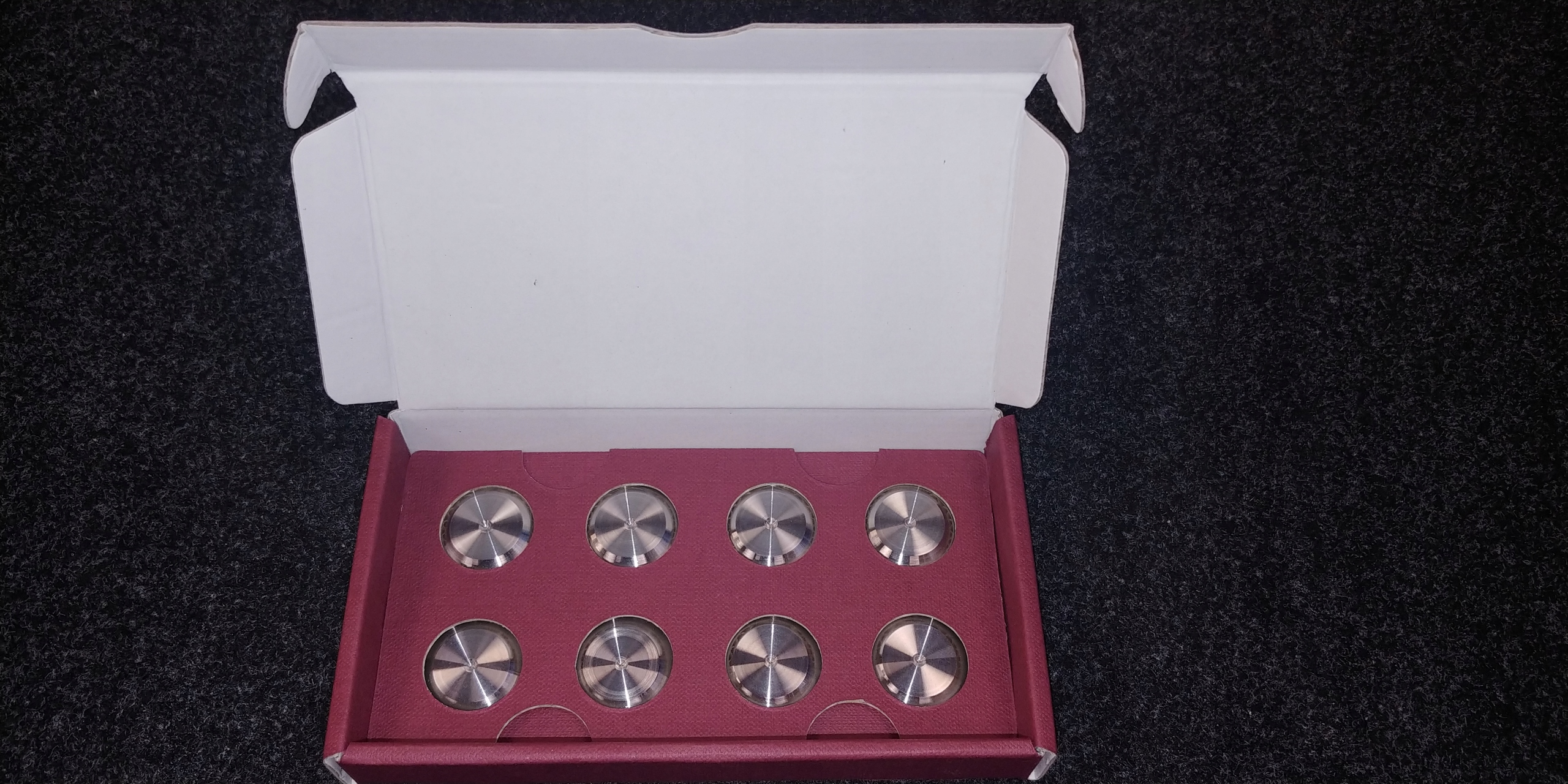 Podložky pod hroty Vap PI-25/8 – komplet